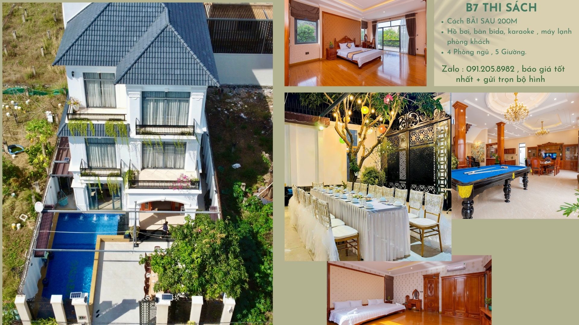 villa gần bãi sau vũng tàu