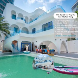 villa vũng tàu cho 30 người mới đẹp