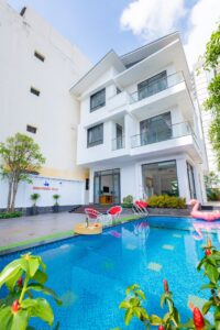 villa gần biển bãi sau vũng tàu