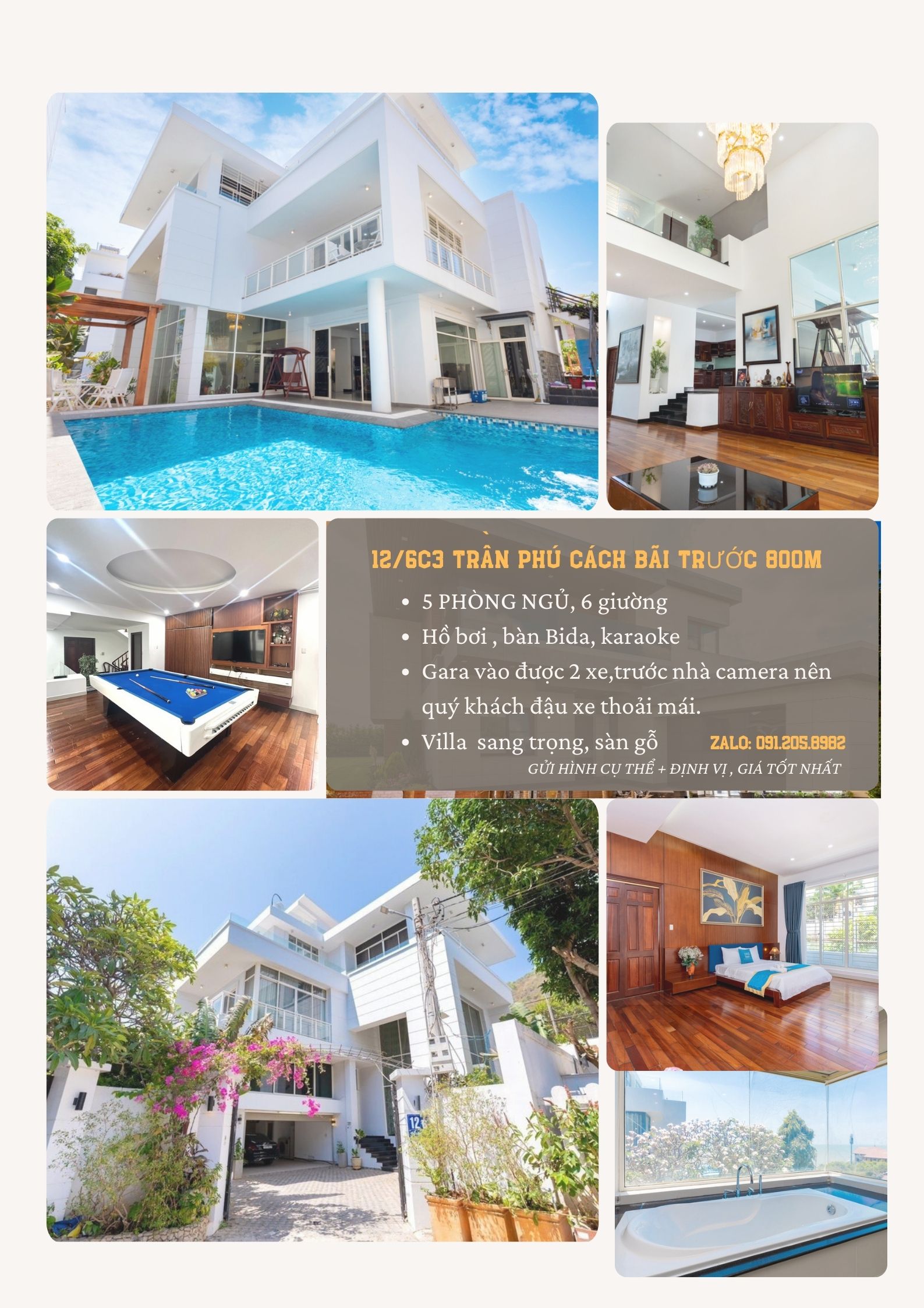 villa view biển vũng tàu