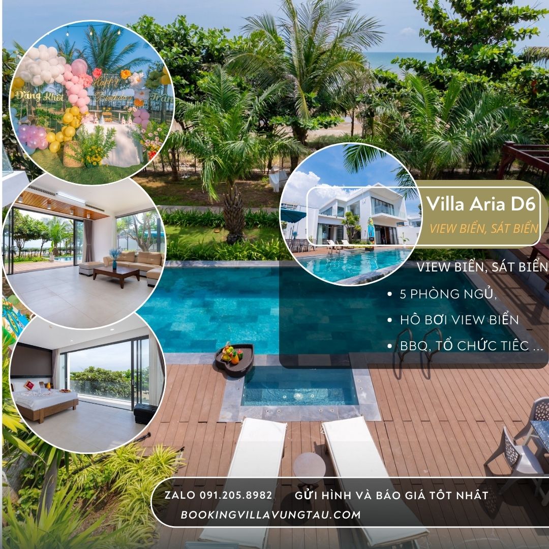 villa Aria vũng tàu D6