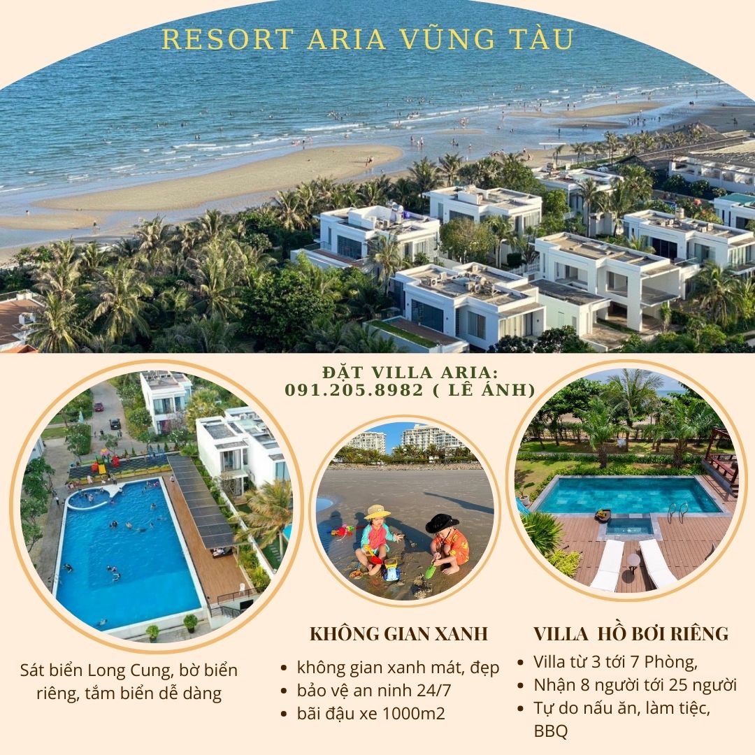 villa aria vũng tàu