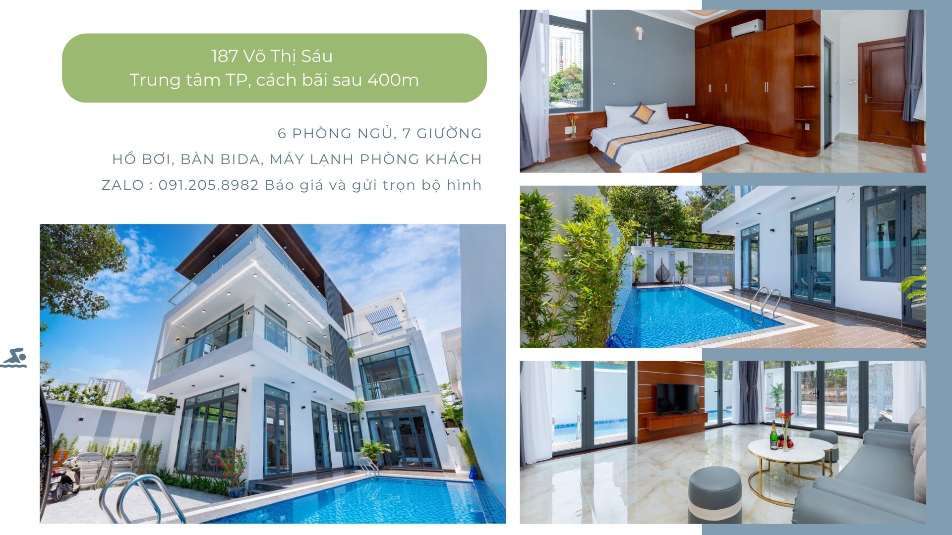 villa vũng tàu cho 20 người 