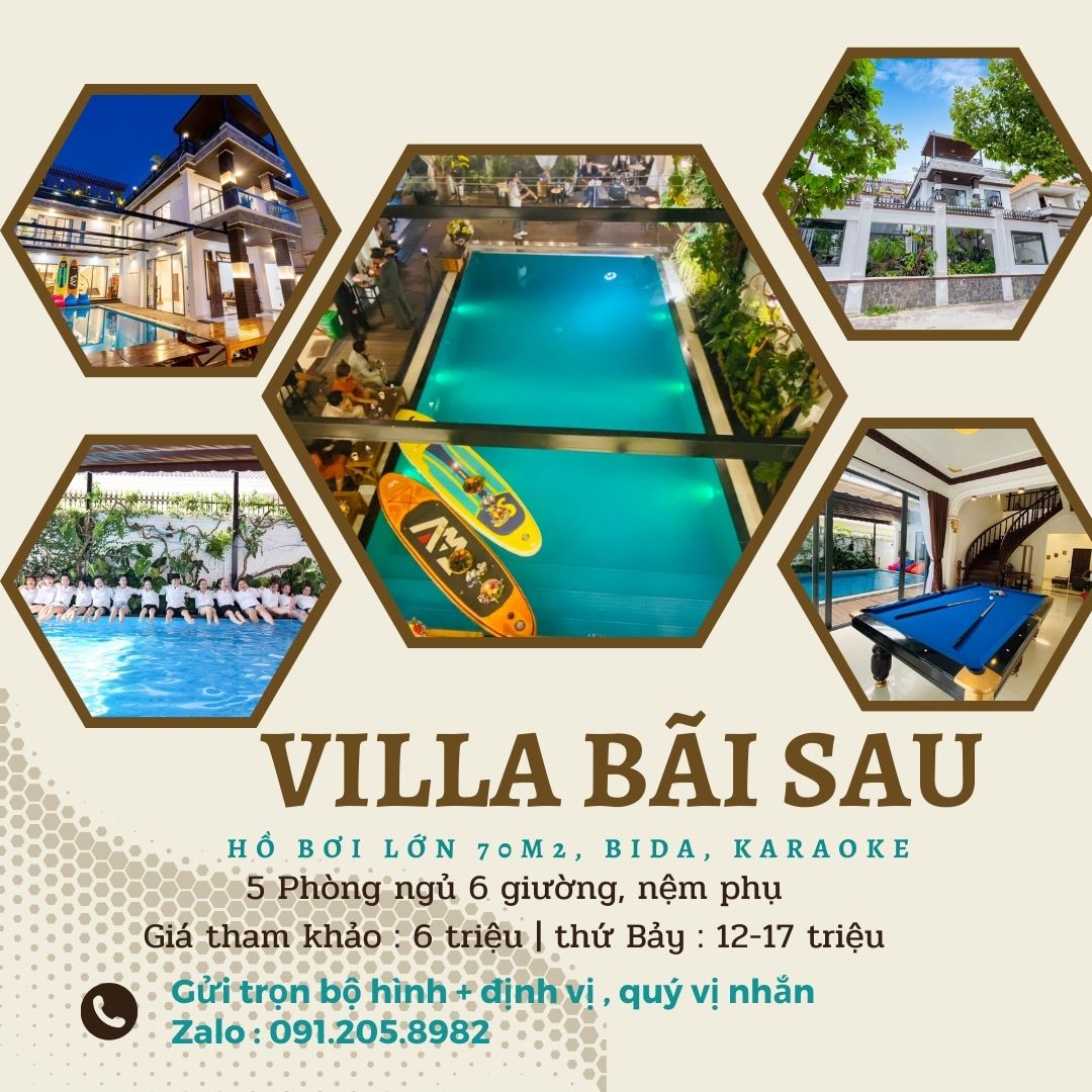 villa vũng tàu cho 20 người