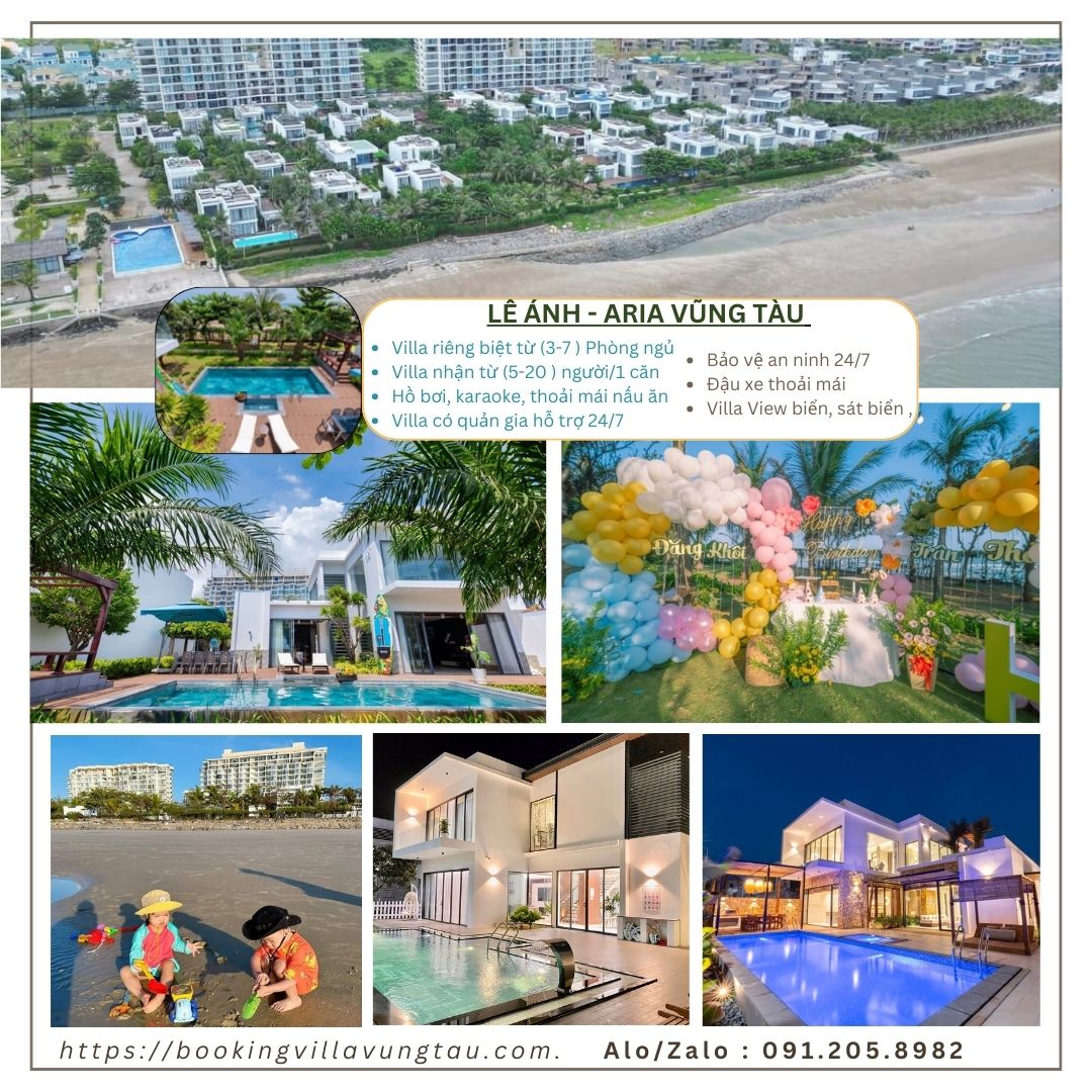 Villa Vũng tàu cho 20 người 