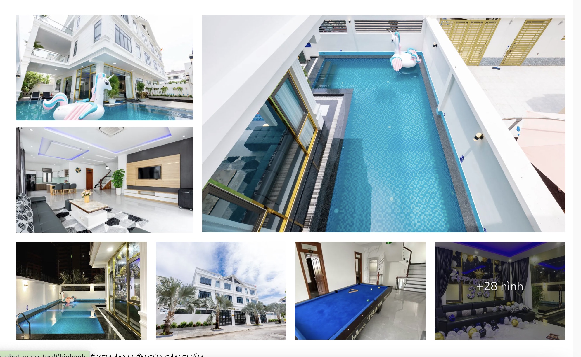 villa vung tau cho 40 nguoi 