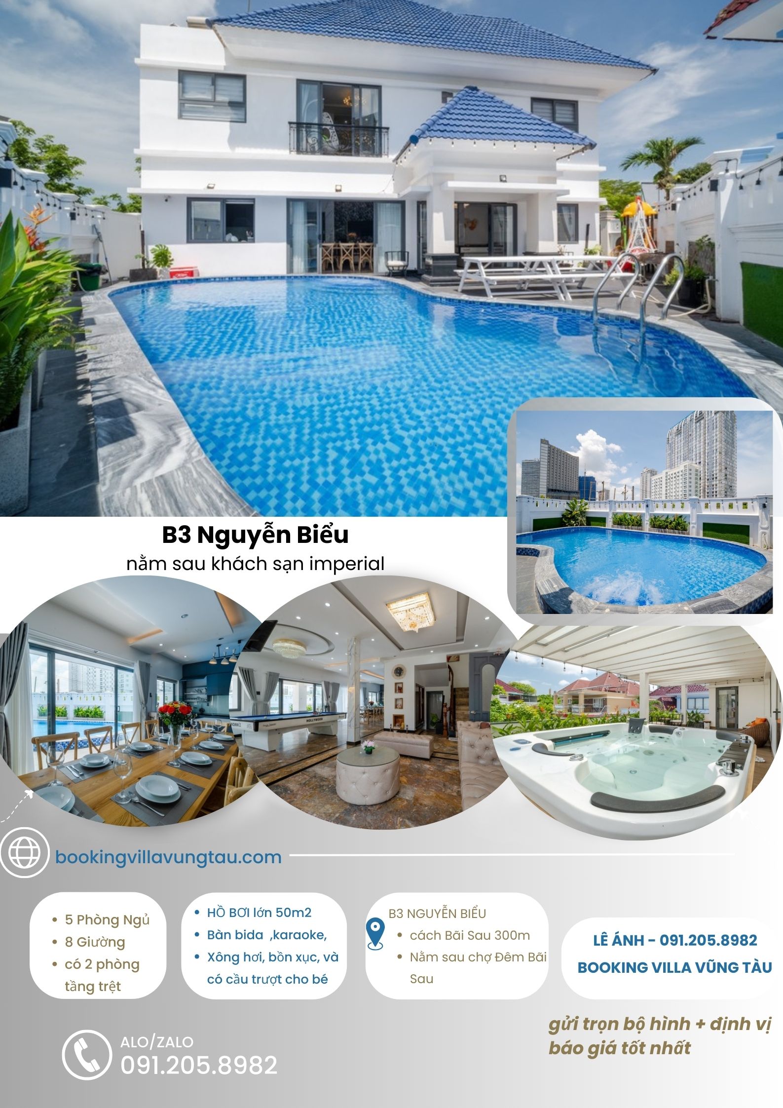 Villa vũng tàu khu biệt thự ngọc tước