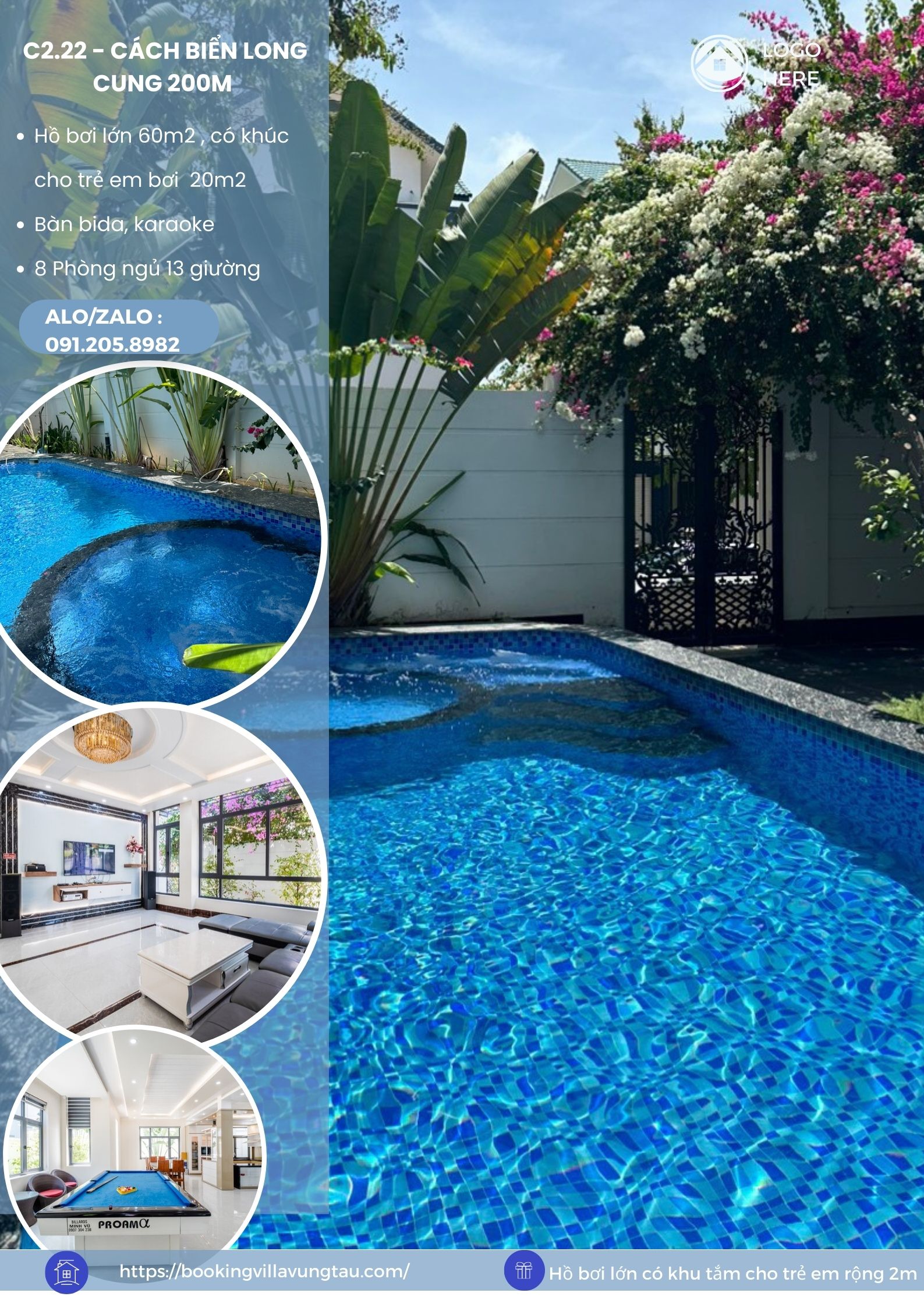 Villa Long Cung Vũng Tàu