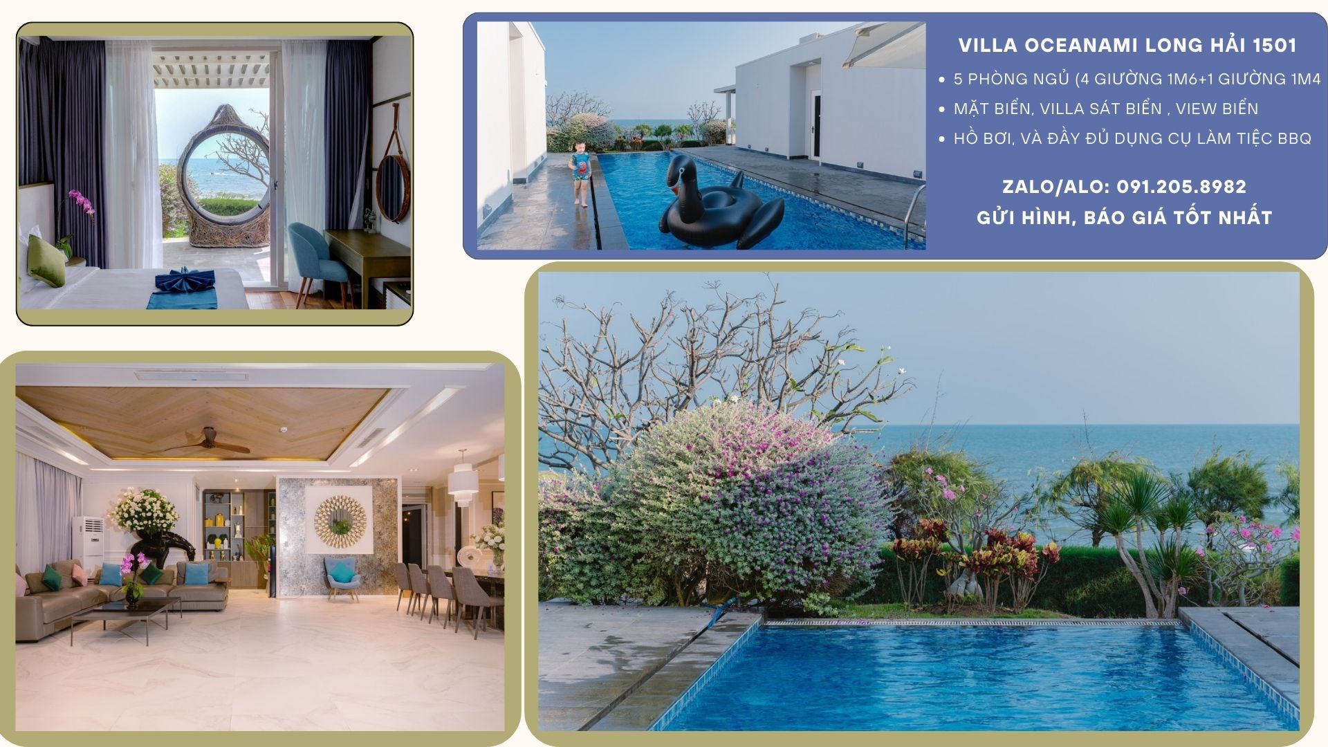 Oceanami Villa Long Hải Vũng Tàu 3
