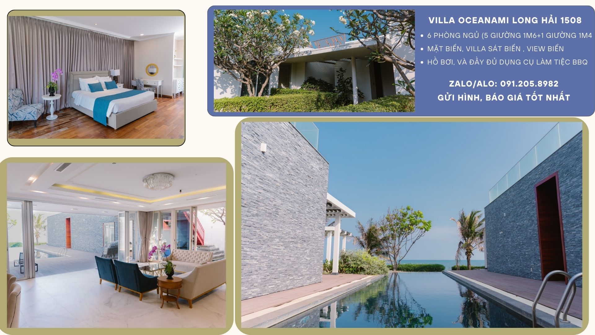 Oceanami Villa Long Hải Vũng Tàu