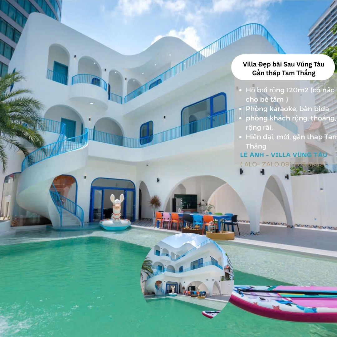 Villa vũng Tàu bãi Sau dep moi